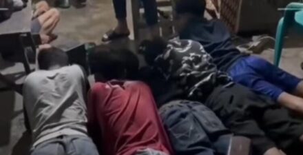 Tim Gagak Hitam Polres Padangpariaman Gerebek Markas Perkumpulan Anak Tawuran