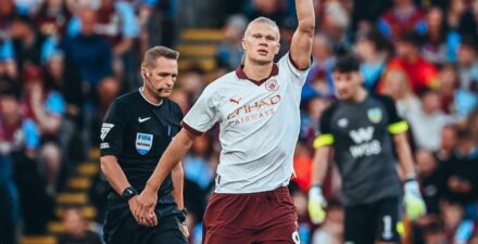 Pemain Manchester City, Erling Haaland.