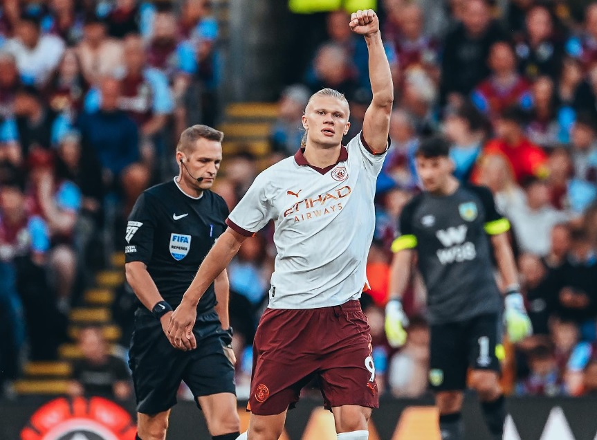 Pemain Manchester City, Erling Haaland.