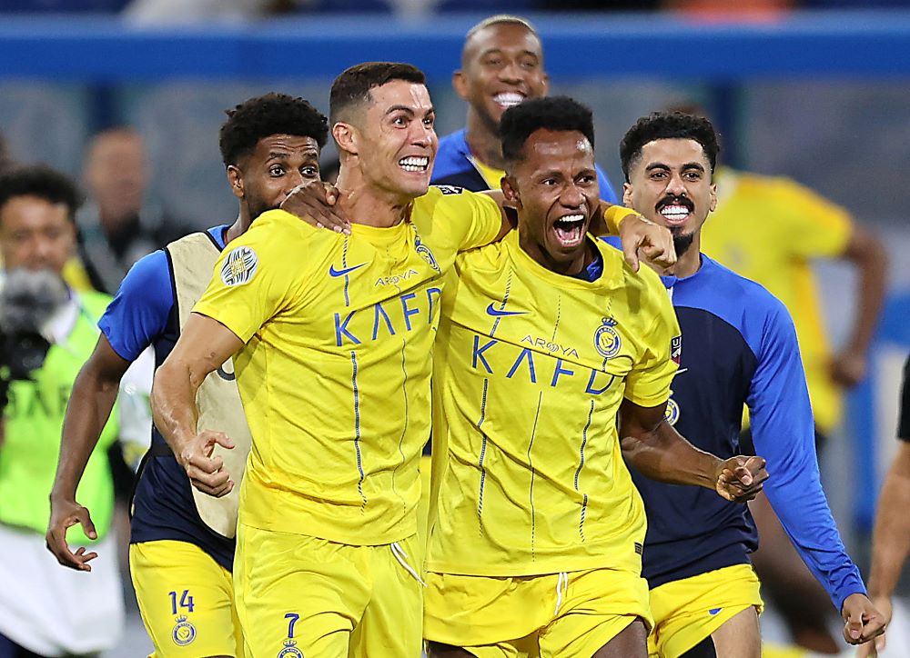 Cristiano Ronaldo di Final Liga Champions Arab 2023