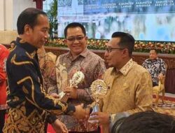 Raih TPID Award Ketiga Kalinya, Bupati Eka Putra Terima Penghargaan Langsung dari Presiden RI