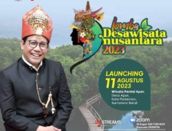 Ba’da Shalat Jum’at Siang ini, Menteri PDTT Abdul Halim Iskandar Launching Lomba Desa Wisata Nusantara 2023 di Desa Wisata Apar Kota Pariaman