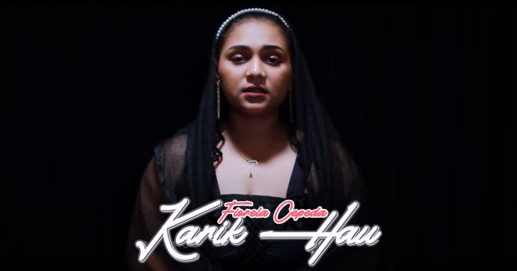 Fiorela Cepeda penyanyi lagu Karik Hau. (Dok. Istimewa)