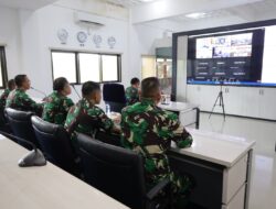 Pangkoarmada III Ikuti Entry Briefing Pangkogabwilhan III Secara Virtual