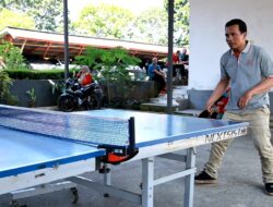 PWI Tanah Datar Harus Puas Tempati Juara II Cabang Tenis Meja HUT RI 2023
