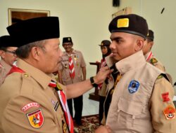 Kamabicab Agam Lepas Kontingen Kwarcab ke Raimuna Nasional XII