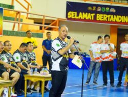 Kejuaraan Bulutangkis Piala Kemerdekaan Turut Semarakkan HUT RI ke-78 di Muba