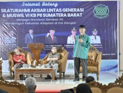 Hadiri Muswil IV KB PII, Gubernur Mahyeldi Minta Generasi Muda Siap Hadapi Era Disrupsi