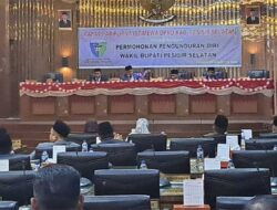 DPRD Pesisir Selatan Gelar Rapat Paripurna Pengunduran Diri Wakil Bupati