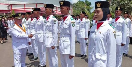 Bupati Kotim Apresiasi Paskibraka atas Keberhasilan Mengibarkan Bendera di Hari Kemerdekaan