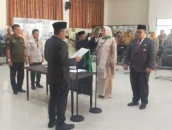 Walikota Padang Lantik Pejabat Eselon II, Camat Jadi Kepala Dinas