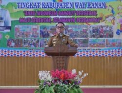 Bupati Way Kanan Ikut Meriahkan Gebyar PAUD