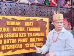 Bupati Kotim Beri Penghargaan Tinggi ke Warga, untuk Melestarikan Seni Budaya Lokal