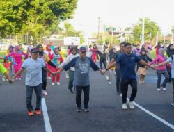 Pemkab Muba Senam Bersama Tingkatkan Imun Tubuh