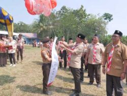 Ka.Kwarcab Way Kanan Hadiri Upacara Hari Pramuka Ke-62