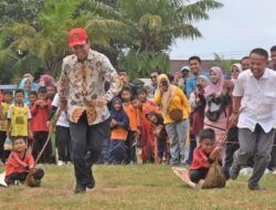 Permainan Tradisional Pacu Upiah ..! Genius Umar Minta Giatkan Kembali di Sekolah-Sekolah