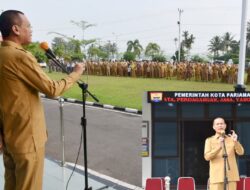 Genius Umar Pimpin Apel Gabungan ASN Pemko Pariaman