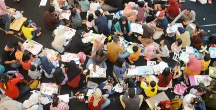 Semarak Lomba Mewarnai Faber-Castel Family Art Competitions di Semarang