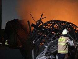 Museum Nasional Jakarta Terbakar, Empat Ruangan dengan Barang Bersejarah Roboh