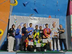Prestasi Cemerlang, Atlet Panjat Tebing Persembahkan Dua Emas dan Satu Perak Untuk Muba
