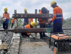 Penutupan Pelintasan Tanpa Pintu di Argomulyo oleh PT KAI Daop 6 Yogyakarta