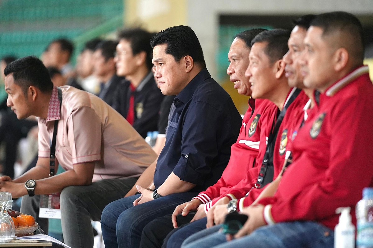 Erick Thohir hubungi Indra Sjafri usai Timnas Indonesia U-24 dikalahkan Taiwan U-24