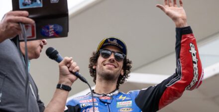 Pembalap Tim LCR Honda, Alex Rins.