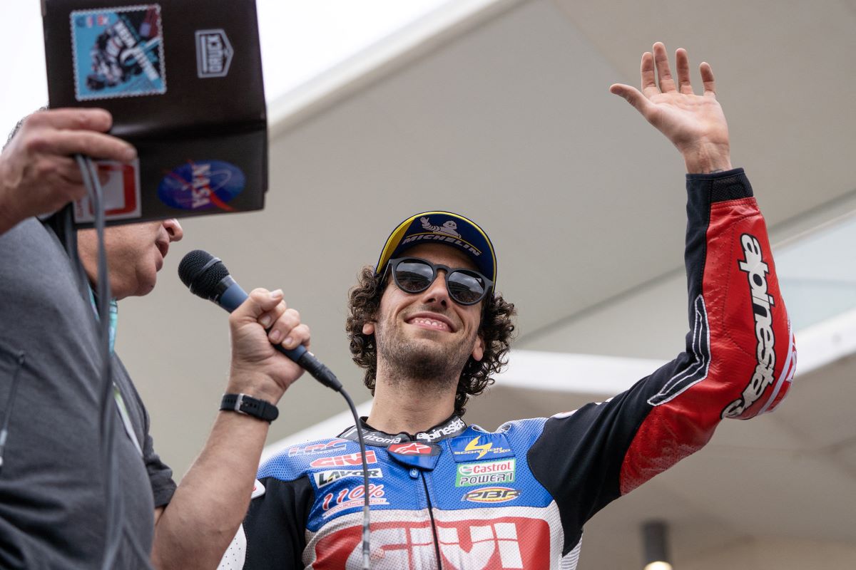 Pembalap Tim LCR Honda, Alex Rins.