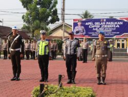Polres Muba Gelar Apel operasi Zebra Musi 2023