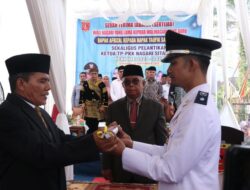 Walinagari Sitanang Sertijab, Sekdakab Agam Sampaikan Pesan Ini