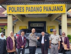 Tim Sosialisasi RPL UNES Bersilahturahmi Dengan Polres Padang Panjang dan Bukittinggi.