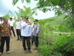 Gubernu Tinjau Lokasi Rencana Pembangunan Jalan Penghubung Akabiluru – Tilatang Kamang