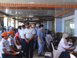 Olah Raga Bersama Dan Donor Darah Di Lanud HSN