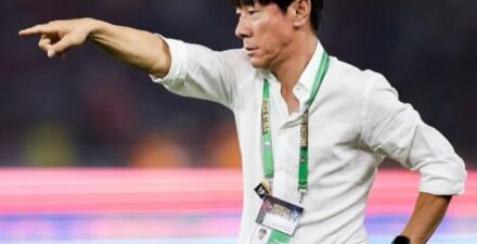 Shin Tae-yong kala menangani Timnas Indonesia U-23.