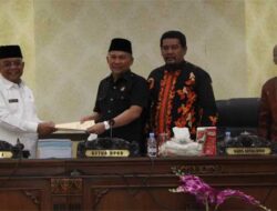 Bupati Agam Sampaikan Raperda Perubahan APBD 2023