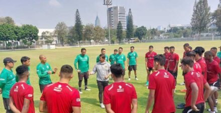 Timnas Indonesia U24 yang akan berlaga pada Asian Games 2022 di China.