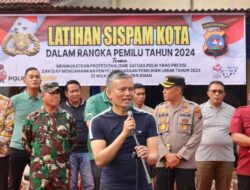 Siap Amankan Pemilu 2024 ; Polres Pariaman Gelar Simulasi Sispamkota
