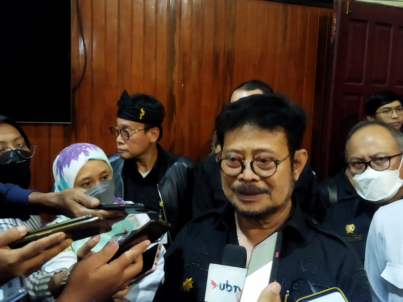 Mentan Syahrul Yasin Limpo Mengundurkan Diri.