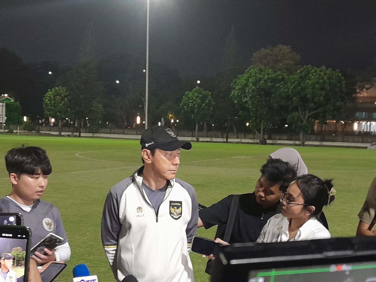 Shin Tae-yong janji Timnas Indonesia menang telak atas Brunei Darussalam di SUGBK.