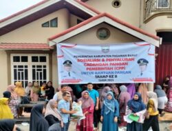 Pasaman Barat Salurkan Beras Cadangan Pangan untuk 2.066 KK, Segini Besarannya