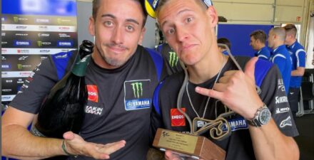 Fabio Quartararo dan rekannya curi perhatian setibanya di Lombok jelang MotoGP Mandalika 2023.