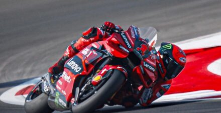 Francesco Bagnaia mengaku merasakan ketidaknyamanan pada bagian elektronik.