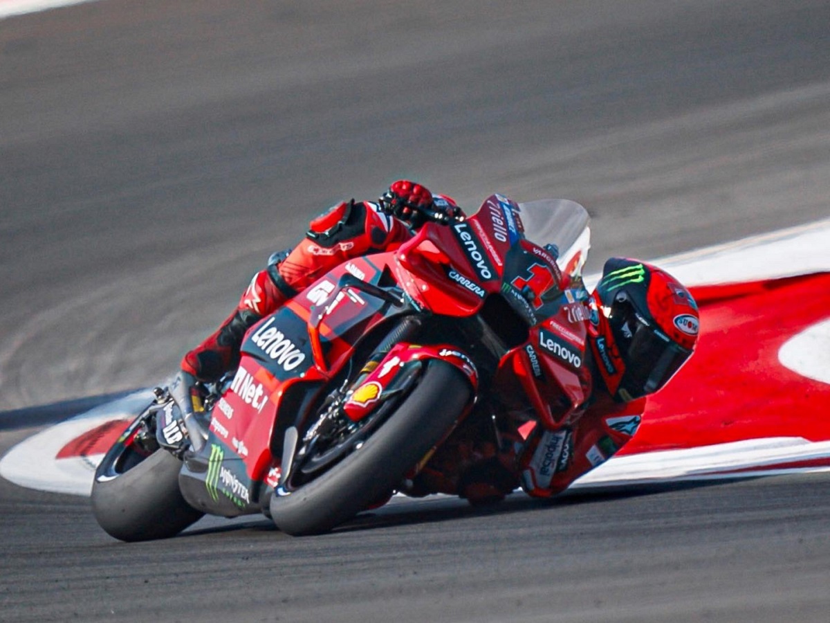 Francesco Bagnaia mengaku merasakan ketidaknyamanan pada bagian elektronik.