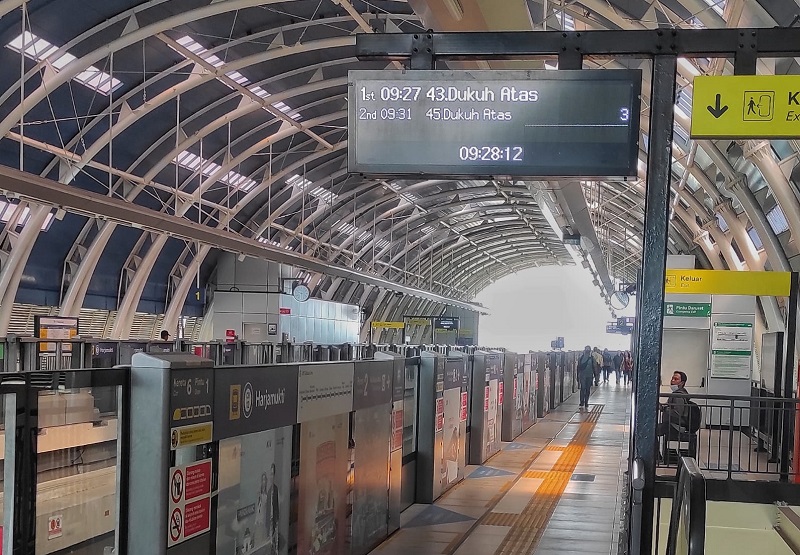 Fakta Penumpang LRT Jabodebek Sepi.