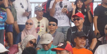 Ganjar Pranowo hadir langsung di Sirkuit Mandalika.