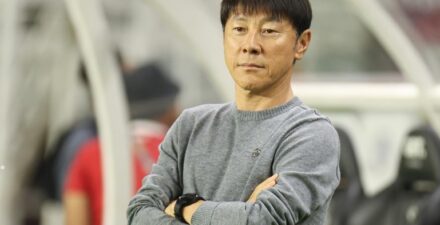 Pelatih Timnas Indonesia, Shin Tae-yong.