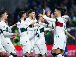 Hasil Kualifikasi Piala Eropa 2024: Portugal Pesta Gol 5-0, Insiden Serius di Belgia vs Swedia