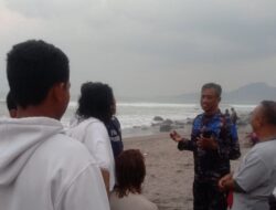 Tragedi di Pantai Sunset, Sukabumi: Seorang Santri Hilang Tertelan Ombak
