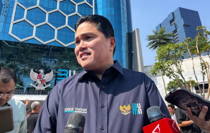 Erick Thohir ditunjuk jadi menko maritim ad interim.
