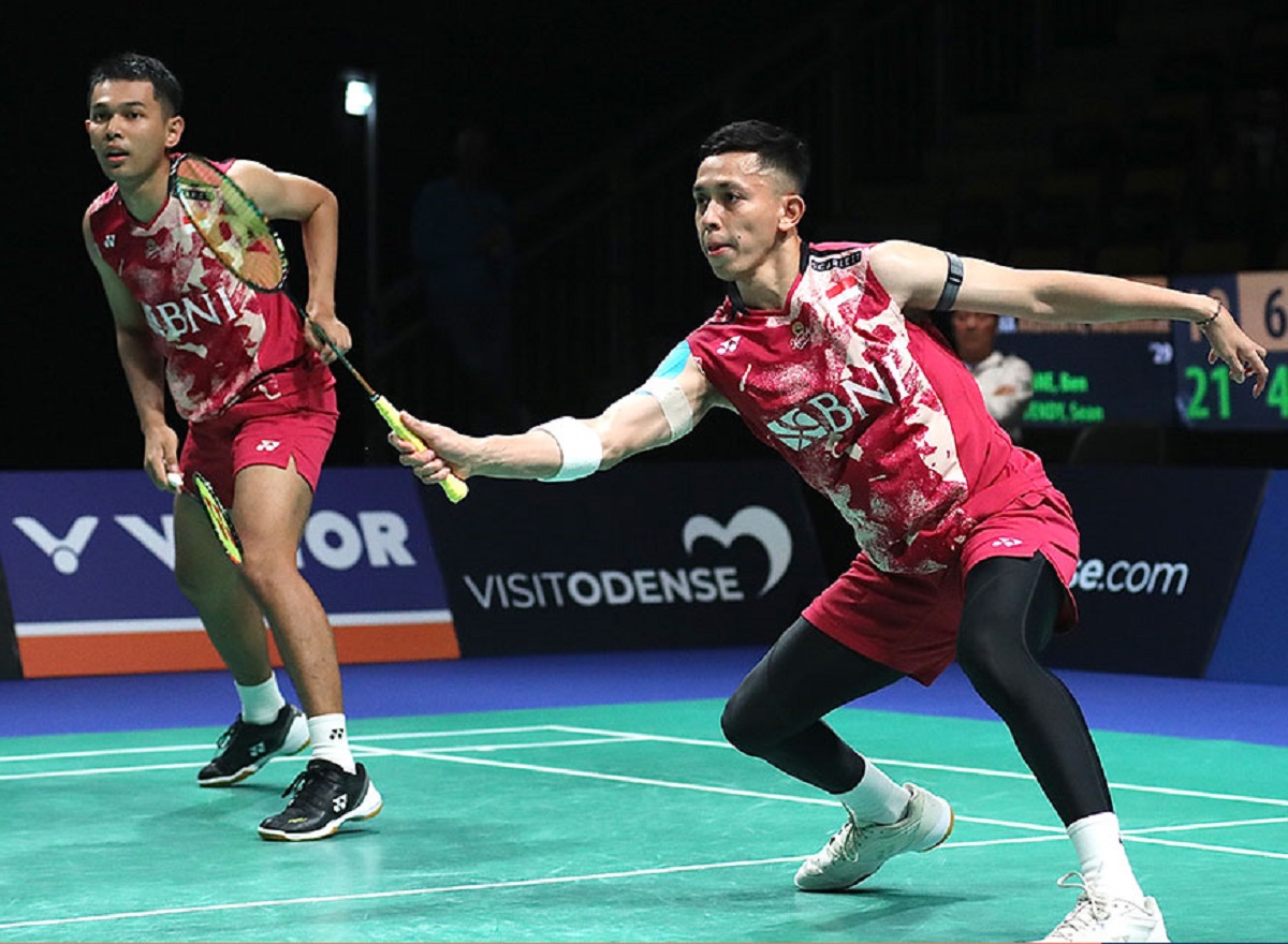 Fajar Alfian/Rian Ardianto bakal tampil di perempatfinal Denmark Open 2023